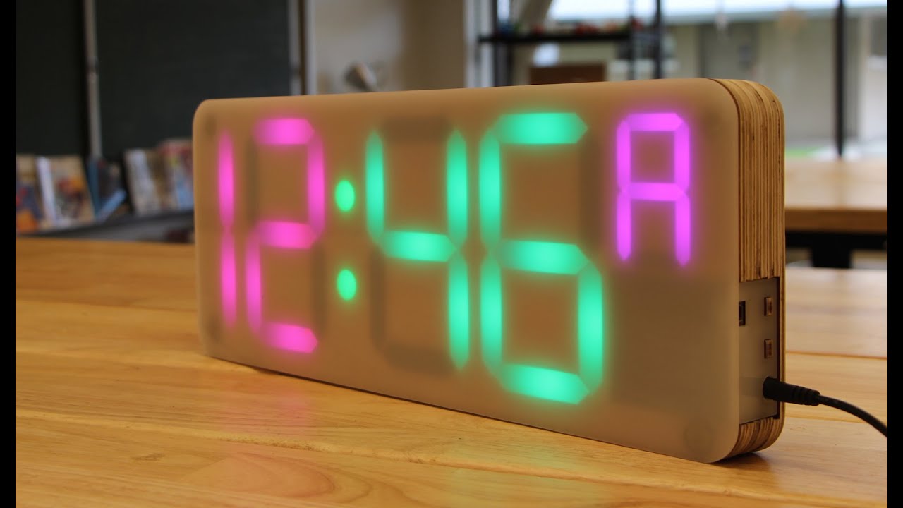 How to read a digital clock